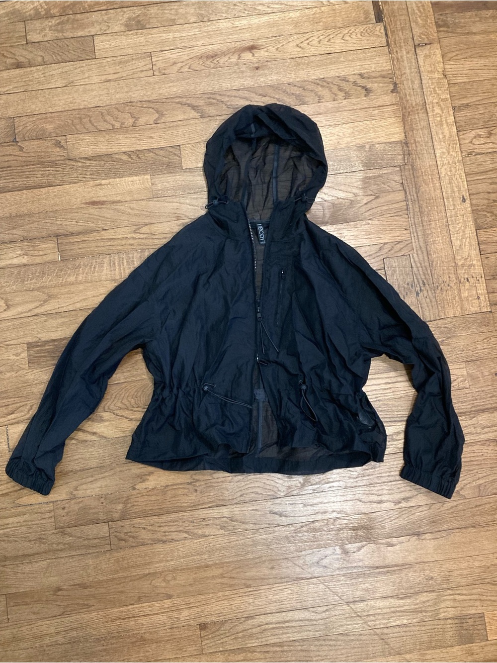 Cotton On Body Sheer Mesh Double Zip Anorak Rain Jacket